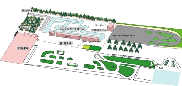 新千歳モーターランド 会場図
